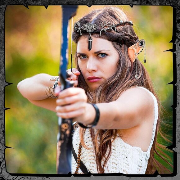 Fairy Elf Cosplay Set Alloy Silver Accessories Halloween Costume Women main image 4